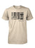 Jesus Paid Price Bar Code God Easter Christian T-shirt for Men