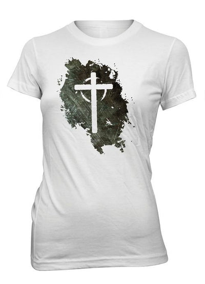 Jesús Vive Cruz Vacia Pascua Resurreccion Camiseta Cristiana Talla Juvenil