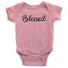 Blessed Baby Pink Bodysuit | Christian Baby Gifts | Aprojes