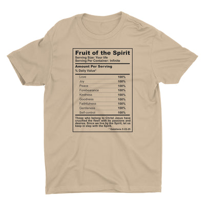 Fruit of the Spirit T Shirt for Men - Christian Tee