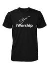 iWorship Praise God Guitar Music Christian Tshirt for Men
