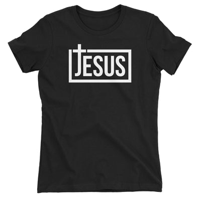 Jesus Cross T Shirt for Women Aprojes