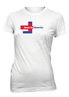 Jesus For America Campaign Christian T-Shirt for Juniors