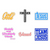 Christian Stickers 6 Pack | Aprojes