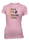 Saved With Amazing Grace SWAG Christian T-shirt for Juniors