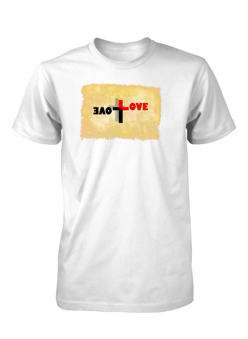 Love Heart Valentine's Day Christian Tshirt for Men