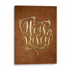 He Is Risen Christian Canvas Wall Art Decor | Aprojes