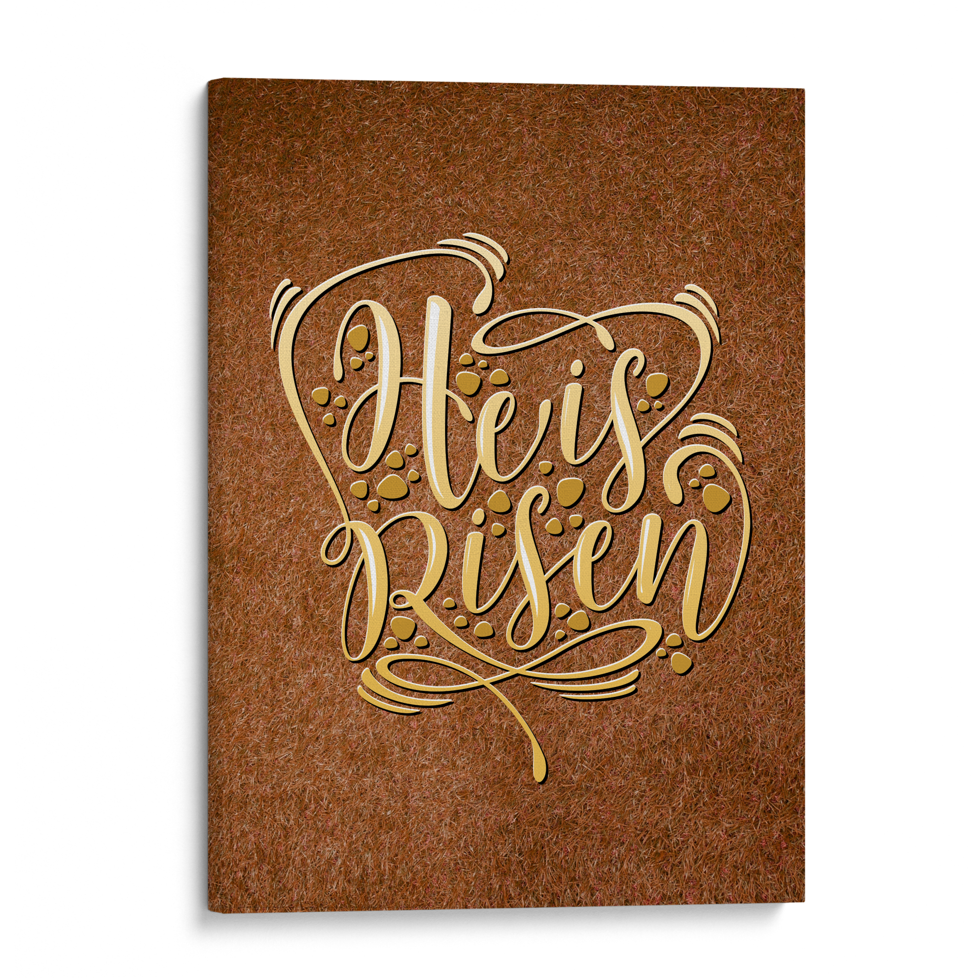 He Is Risen Christian Canvas Wall Art Decor | Aprojes