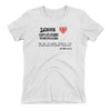 Jesus Dejo Su Huella En Mi Corazon Camiseta Cristiana Para Mujeres en Blanco | Aprojes