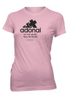 Adonai All Things Possible Pink T-shirt for Juniors | Aprojes