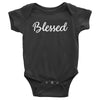Blessed Baby Black Bodysuit | Christian Baby Gifts | Aprojes