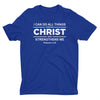 I Can Do All Things Shirt for Men - Philippians 4:13 Christian Tee