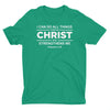 I Can Do All Things Shirt for Men - Philippians 4:13 Christian Tee