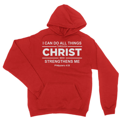 Philippians 4 13 Hoodie - I Can Do All Things Christian Sweatshirt