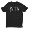 Faith Believe God Hope Positive Inspirational Christian T-Shirt for Men