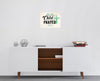 For This Child We Have Prayed Sign - Christian Wall Decor - 16"x12"