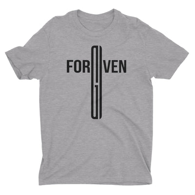 Forgiven Cross Christian T-Shirt for Men - Christian Tee