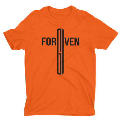Forgiven Cross Christian T-Shirt for Men - Christian Tee