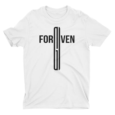 Forgiven Cross Christian T-Shirt for Men - Christian Tee