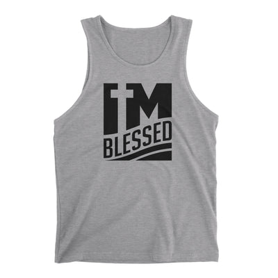 I'm Blessed Christian Tank Top for Men - Christian Clothing