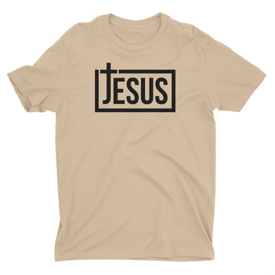 Jesus T-Shirt for Men | Beige | Aprojes