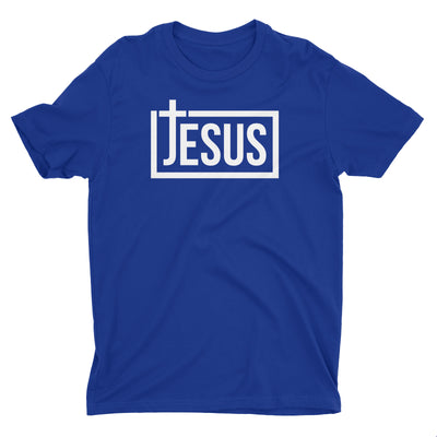 Jesus T-Shirt for Men | Blue | Aprojes