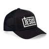 Jesus Trucker Hat - Christian Snapback Caps - Black
