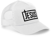 Jesus Trucker Hat - Christian Snapback Caps - White