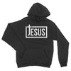 Jesus Cross Hoodie Christian Sweatshirt in Black | Aprojes