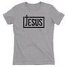 Jesus Cross T Shirt for Women Aprojes
