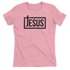 Jesus Cross T Shirt for Women Aprojes