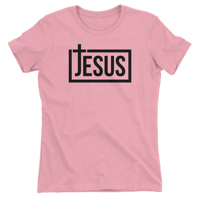 Jesus Cross T Shirt for Women Aprojes