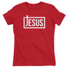 Jesus Cross T Shirt for Women Aprojes