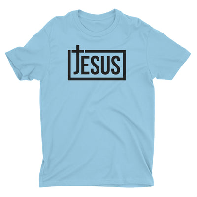 Jesus T-Shirt for Men | Light Blue | Aprojes