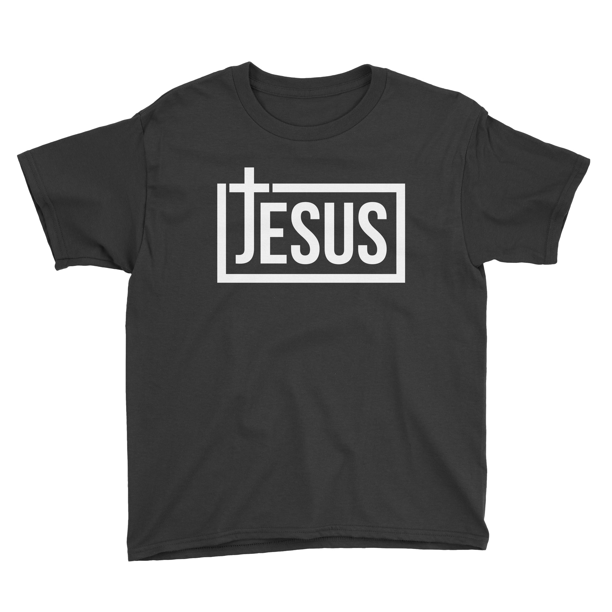 Jesus Black Tshirt for Kids | Christian T Shirts | Aprojes