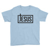 Jesus Light Blue Tshirt for Kids | Christian T Shirts | Aprojes