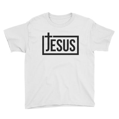 Jesus White Tshirt for Kids | Christian T Shirts | Aprojes