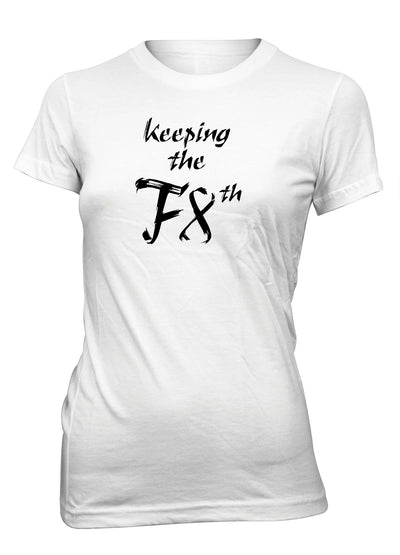 Keeping the Faith Jesus Christian T-shirt for Juniors