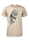 Jesus Lion Lamb Christian T-Shirt for Men
