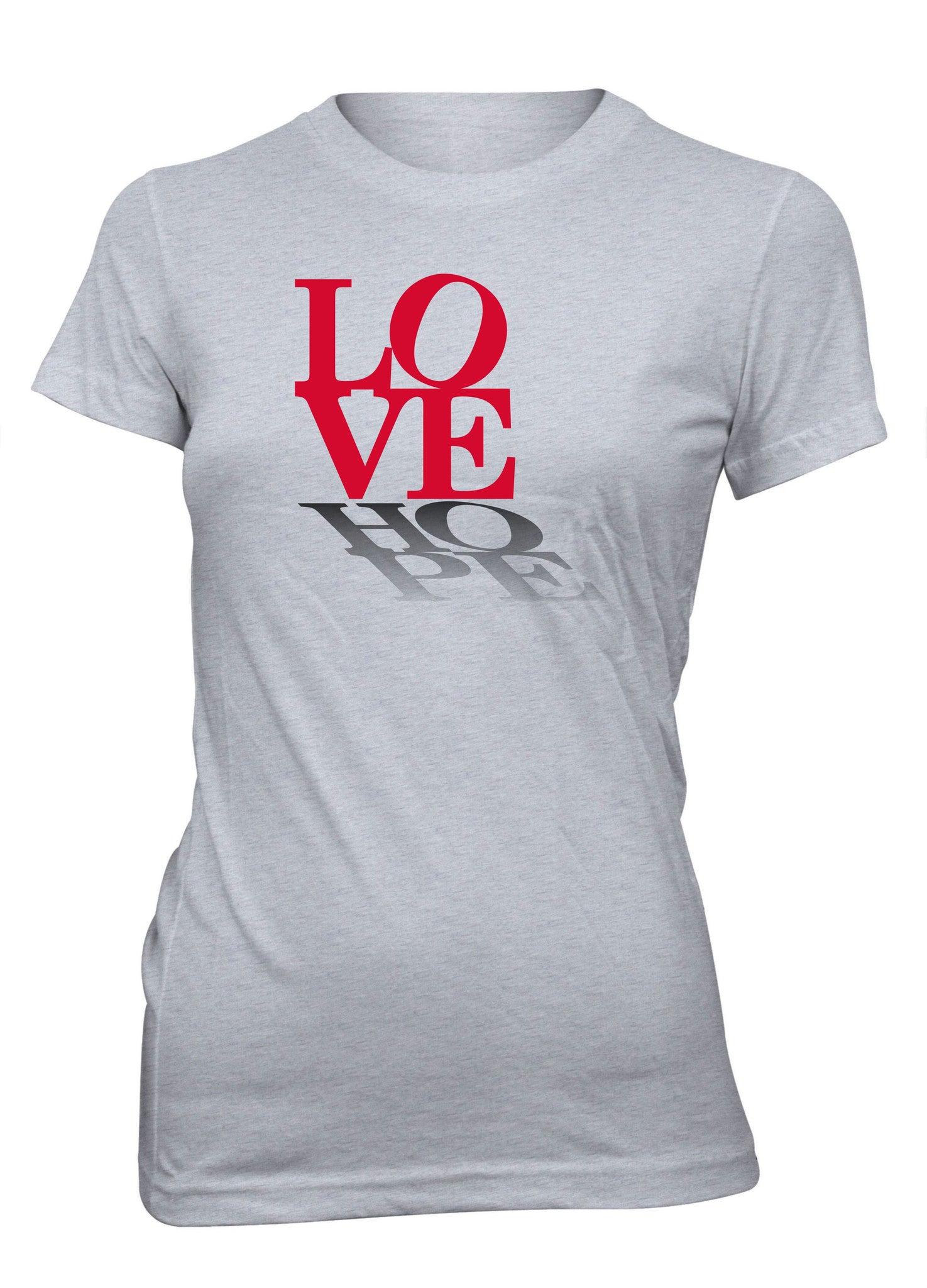 Love Hope Peace Positive Faith T-Shirt for Juniors - Aprojes