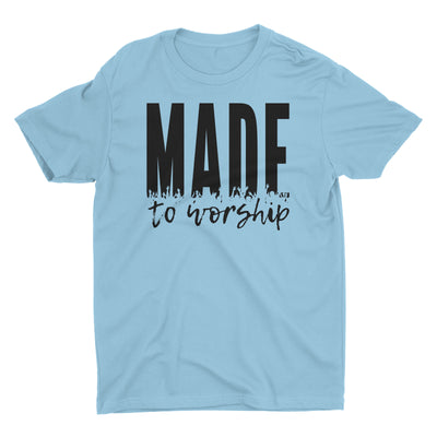 Made To Worship Worshiper Christian T-Shirt for Men