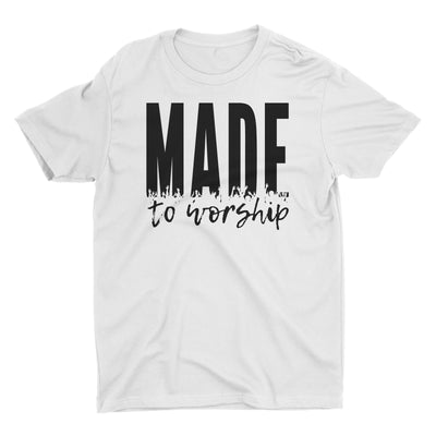 Made To Worship Worshiper Christian T-Shirt for Men