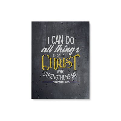 Philippians 4:13 Wall Decor - I Can Do All Things Through Christ