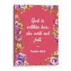 God is Within Her She Will Not Fall - Christian Wall Decor