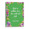God is Within Her She Will Not Fall - Christian Wall Decor