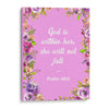 God is Within Her She Will Not Fall - Christian Wall Decor