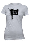 Stop Hate No Hate Peace Love T-Shirt for Juniors