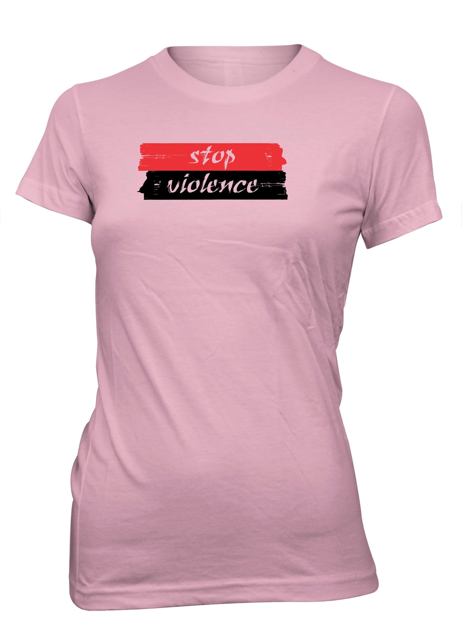 Stop Violence No Hate No Violence Peace Love T-Shirt for Juniors